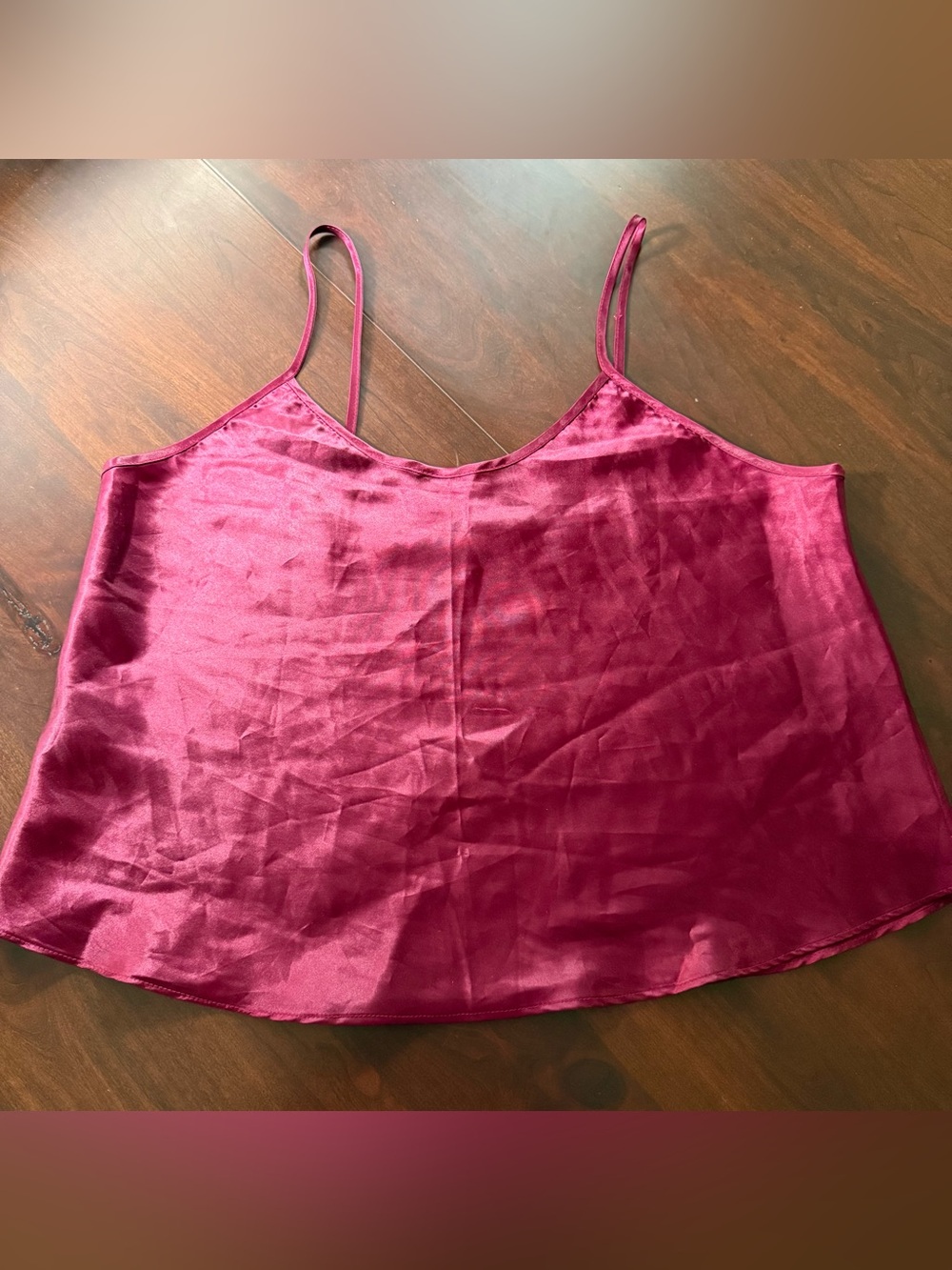 Vintage Honors Intimates Slip Tank red